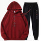 Ensemble sweat à capuche et pantalon de jogging imprimé lettres pour homme 【LIVRAISON GRATUITE】