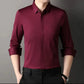 Chemise boutonnée infroissable pour hommes