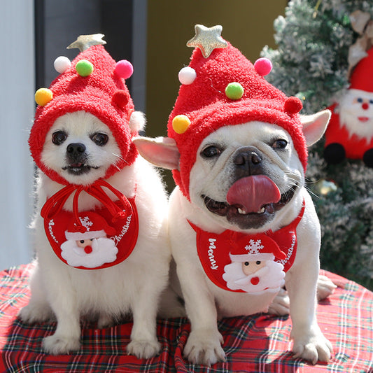 🔥Vente chaude -50%🎄Adorable bonnet à pompon en forme de sapin de Noël🎅