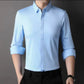 Chemise boutonnée infroissable pour hommes