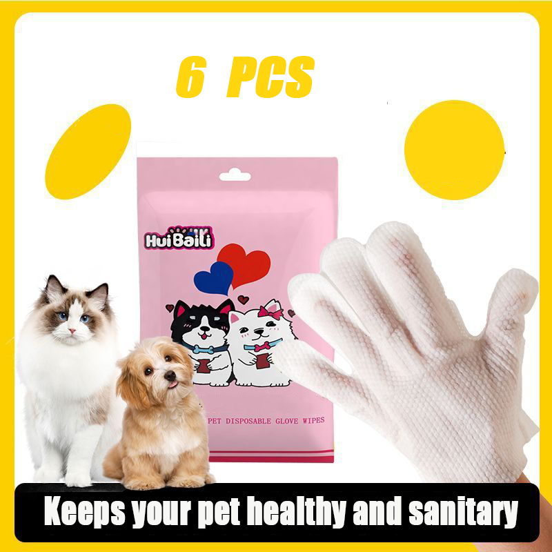 🐱🐶Gants nettoyants pour animaux domestiques, ne nécessitent pas de rinçage