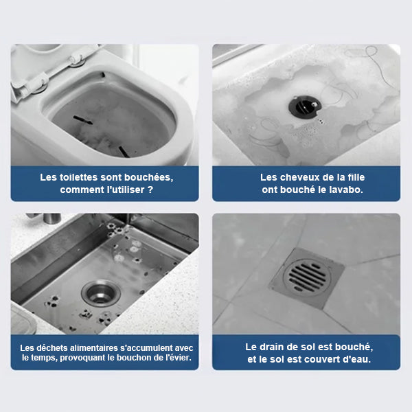 🔥Déboucheur de Toilettes à Haute Pression 🚽