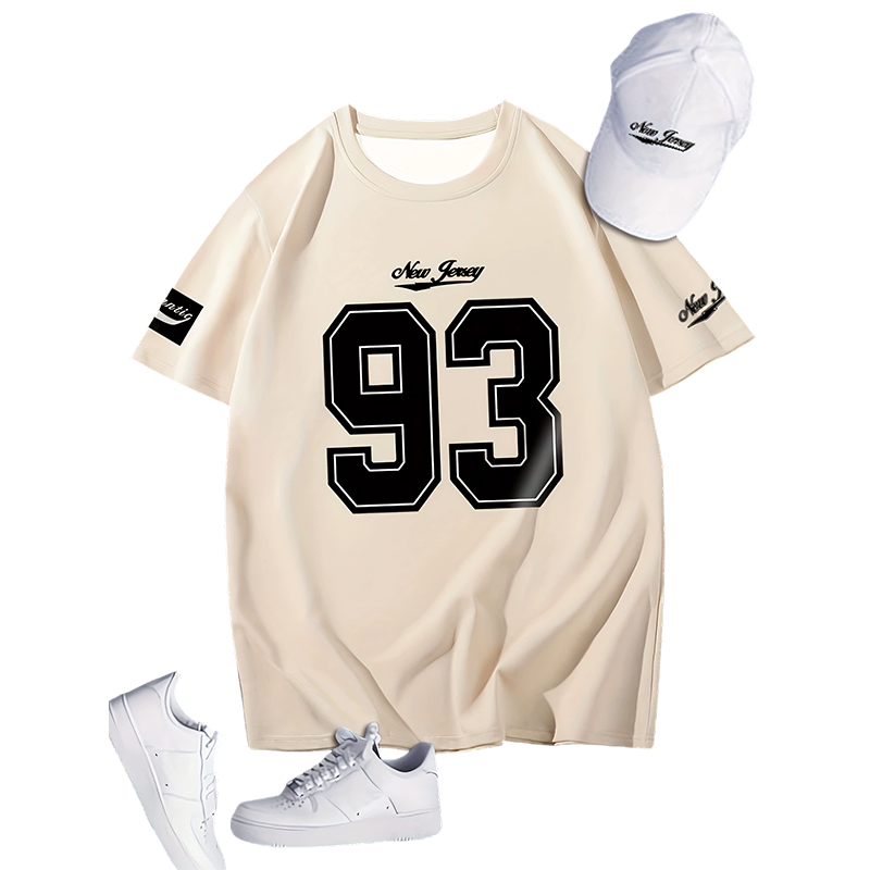 🔥👕 T-shirt Homme Imprimé Graphique – Coupe Relax & Tendance Quotidienne