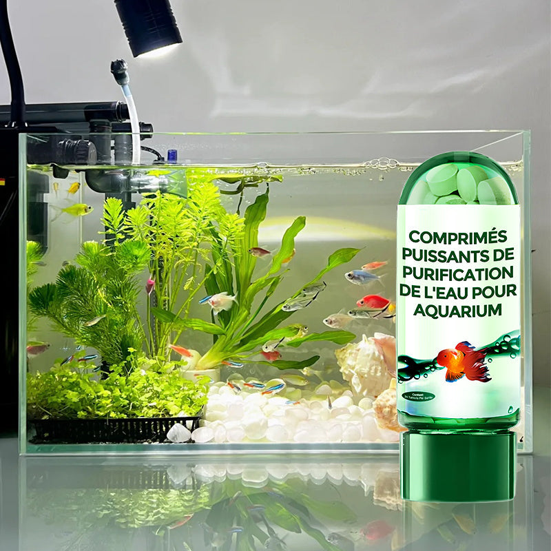 🔥Comprimé Puissant de Purification de l'Eau pour Aquarium