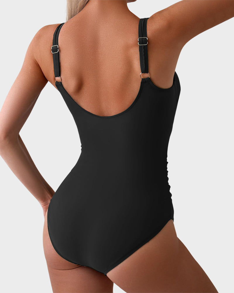 🔥Promotion du dernier jour 50% DE RÉDUCTION🎁 Maillot de bain une pièce pour femmes avec contrôle du ventre Maillot de bain amincissant