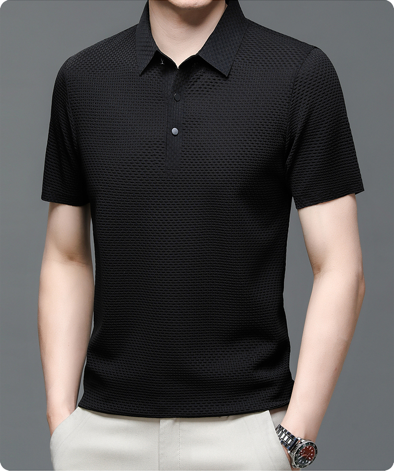 👔Chemise Homme en Soie Glacée✨Texture Luxueuse et Respirante pour Événements Élégants ou Quotidien🎩🔥