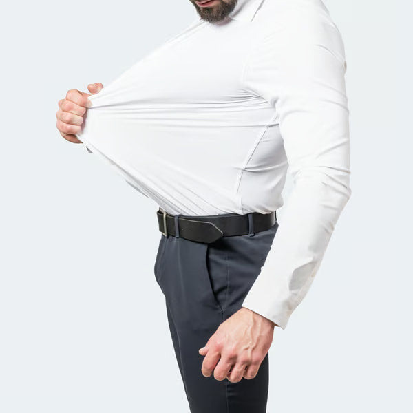 💥Offre à moitié prix🥰Chemise stretch infroissable sans repassage