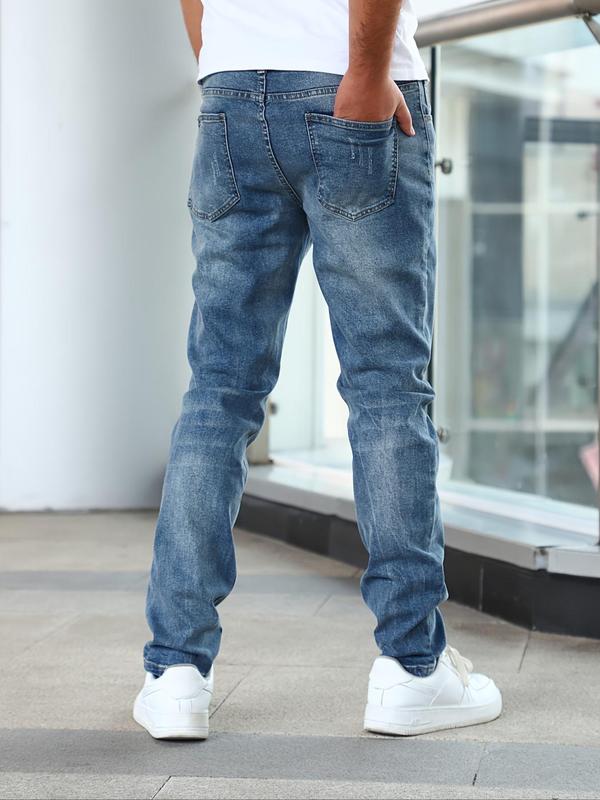 Jean droit coupe classique pour homme