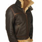 📢📢60 % de réduction !!! ✨VESTE BOMBER EN PEAU DE MOUTON