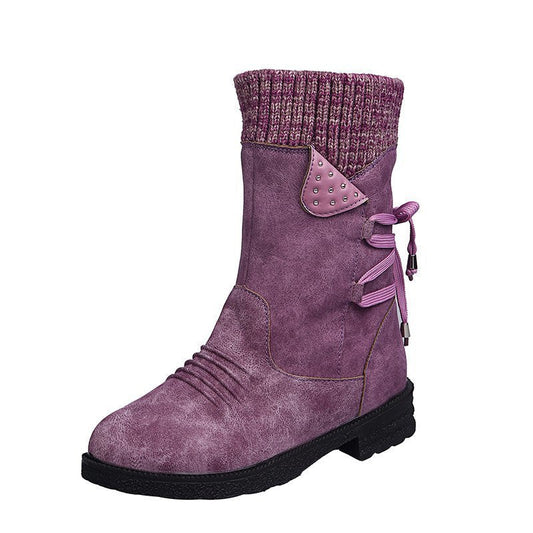 Bottes étanches PREMIUM avec fermeture éclair jusqu'à mi-mollet🥰🥰Soldes de Noël -49% OFF