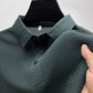 👔Chemise Homme en Soie Glacée✨Texture Luxueuse et Respirante pour Événements Élégants ou Quotidien🎩🔥