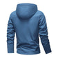 📢📢 50% DE RÉDUCTION ! ✨Veste à capuche zippée, coupe-vent et imperméable, couleur unie, pour homme