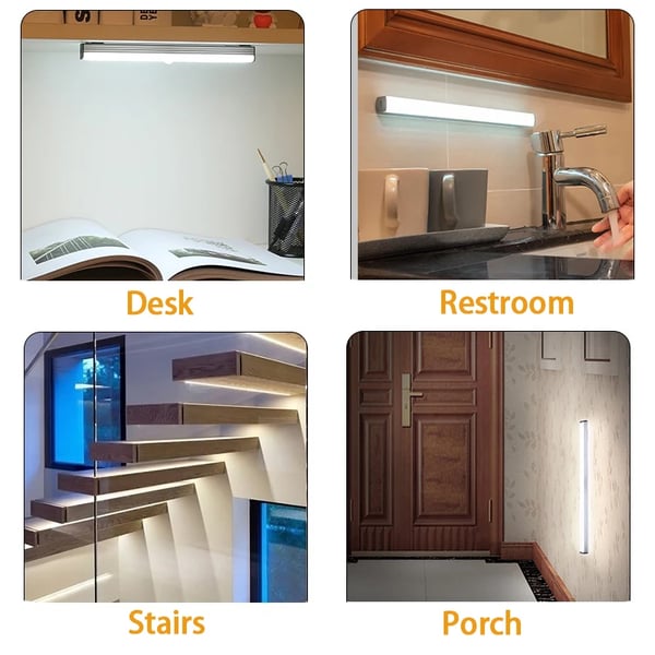 Lampe LED Intelligente avec Capteur Magnétique pour Corps Humain🔥Achetez 5 obtenez 2 gratuits