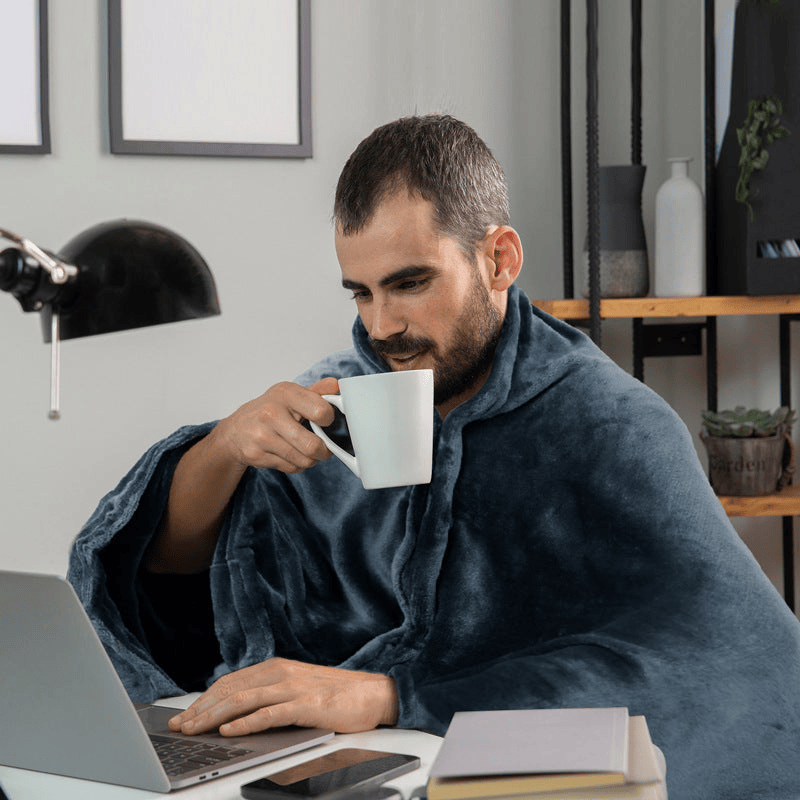 🔥Soldes de Noël - Jusqu'à 50% de réduction❄️Couverture chauffante électrique portable à fermeture éclair douce☀️Réchauffez tout l'hiver