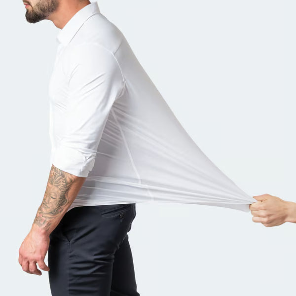 💥Offre à moitié prix🥰Chemise stretch infroissable sans repassage