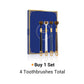 Brosse à dents à trois têtes et multi-angles pour garantir votre sécurité bucco-dentaire📢📢3 dernières heures : Grande vente⏰⏰