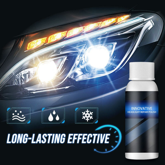 3 achetés 2 gratuits : Liquide de réparation pour phares de voiture