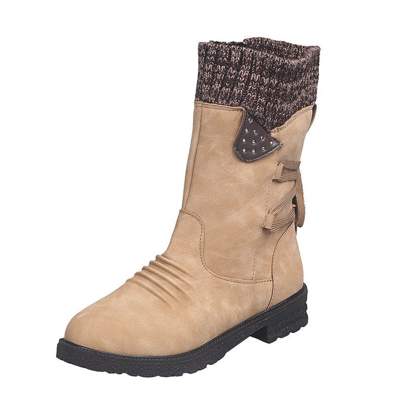 Bottes étanches PREMIUM avec fermeture éclair jusqu'à mi-mollet🥰🥰Soldes de Noël -49% OFF