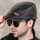 Béret en cuir élégant