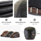 Béret en cuir élégant