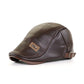Béret en cuir élégant