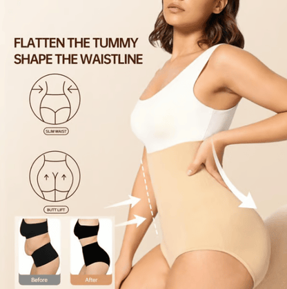 🔥 Culottes gainantes taille haute – Contrôle du ventre