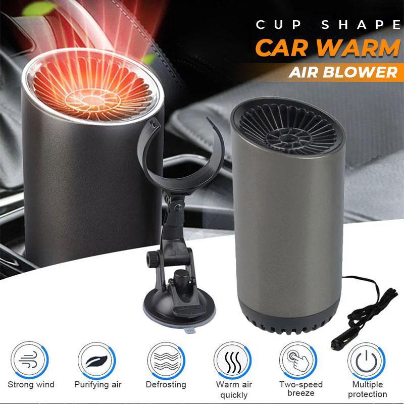 Soufflerie d'air chaud pour voiture en forme de coupe