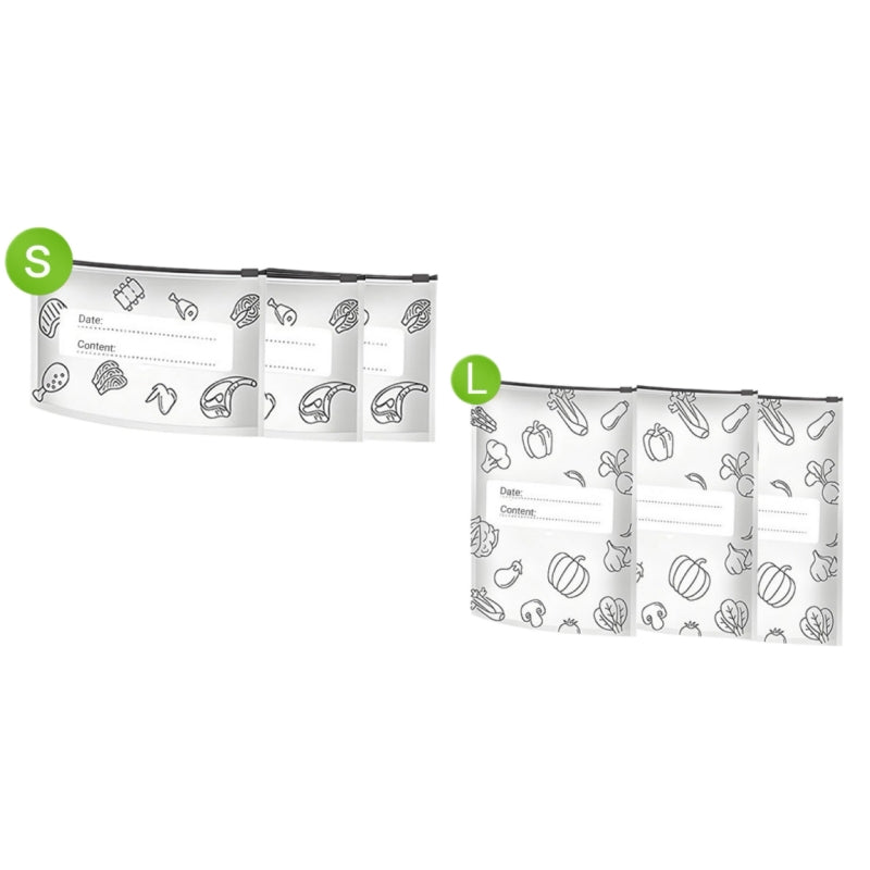 🥦 ACHETEZ 3 - RECEVEZ 2 GRATUITS ! ✨ Sacs de Conservation Aluminium Réutilisables - Garde les Aliments Frais Plus Longtemps, Écologiques et Lavables 🌱📦