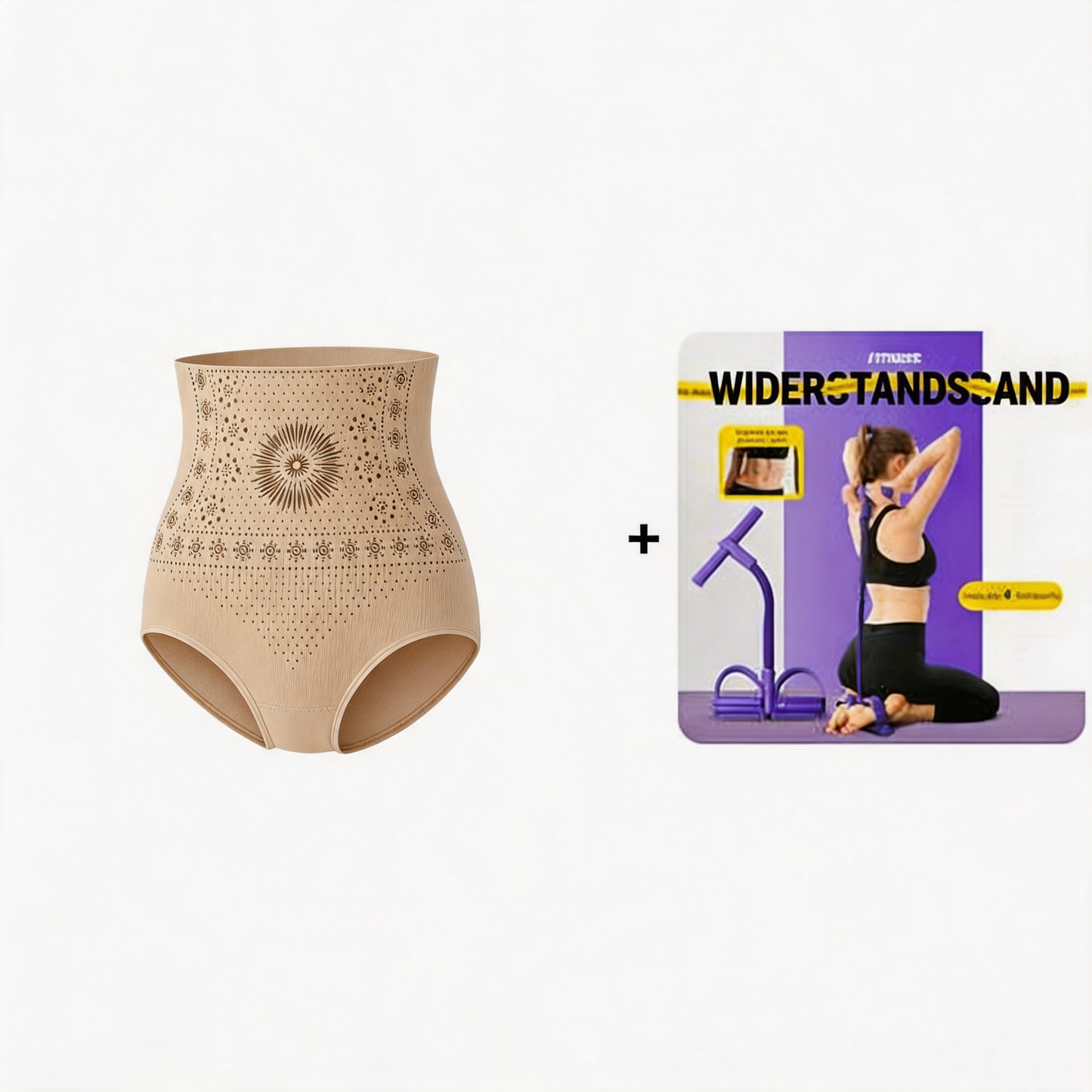 💥Short en microfibre 4 en 1 sculptant et brûleur de graisse 🌸 active la chaleur et stimule la circulation. Pour une silhouette plus ferme et plus lisse. Pas besoin de salle de sport. Un choix gainant intelligent. 🧘‍♀️