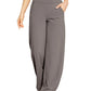 🍂🎁Soldes d'automne - 50 % de réduction🩷Pantalon ample minimaliste taille haute à jambes droites en stretch pour grandes tailles