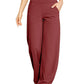 🍂🎁Soldes d'automne - 50 % de réduction🩷Pantalon ample minimaliste taille haute à jambes droites en stretch pour grandes tailles