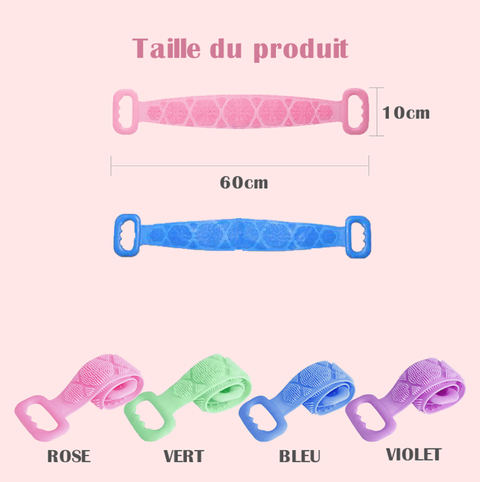 (🎄Vente de Noël🎄) Serviette de bain en silicone (Achetez plus, économisez plus)