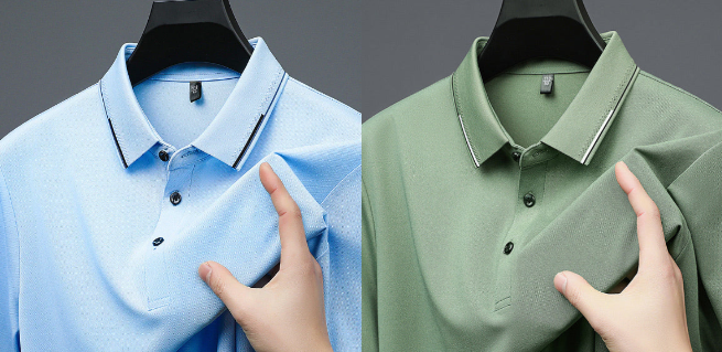 ✈️Livraison gratuite à l'achat de 2✈️T-shirt à manches courtes avec revers pour les hommes d'affaires décontractés