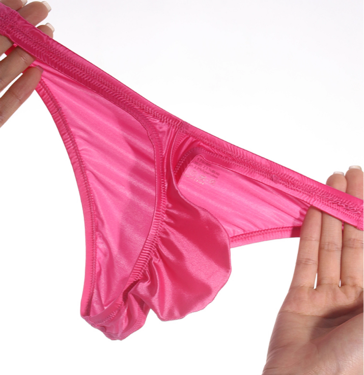 Slip respirant bikini sexy à taille basse pour hommes