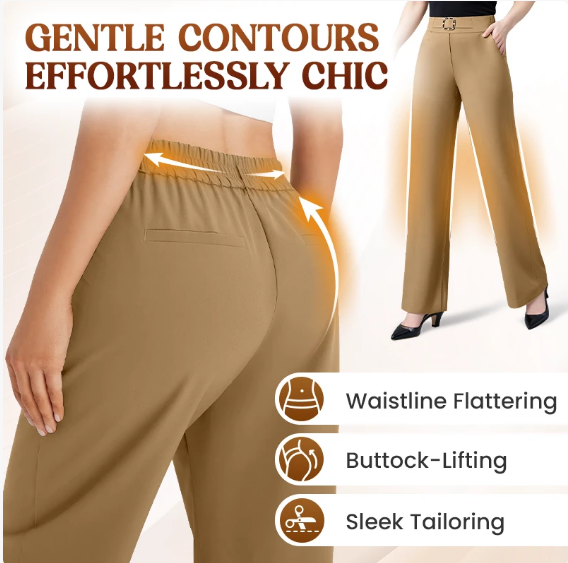 Pantalon large décontracté pour tous les styles Pour femme