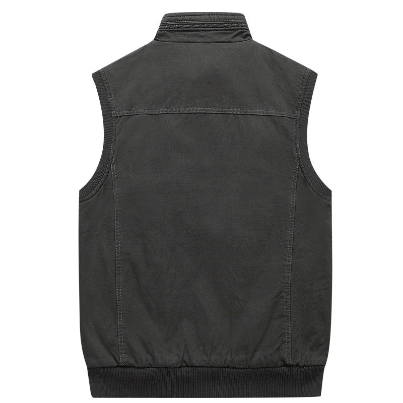 GILET VINTAGE MULTIBOCHES POUR HOMME – LE CADEAU IDÉAL POUR PAPA🔥LIVRAISON GRATUITE