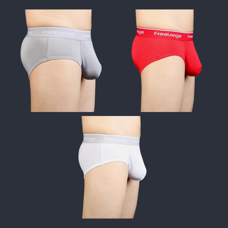 Slips Confortables pour Hommes avec Grande Poche Séparée