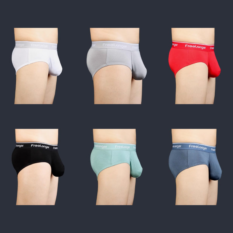 Slips Confortables pour Hommes avec Grande Poche Séparée