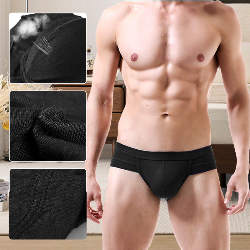 Slip 3D taille basse pour homme, respirant et confortable