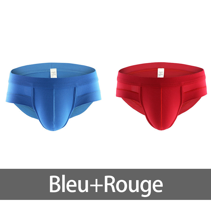 Slip 3D taille basse pour homme, respirant et confortable