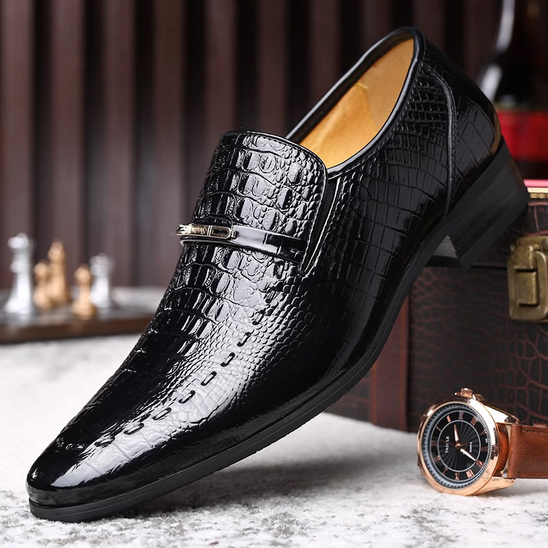 👞 69% DE RÉDUCTION ! ✨ Chaussures Homme en Cuir Luxueuses - Confort Exceptionnel pour Bureau ou Événements, Semelle Souple et Design Élégant 🎩🔥