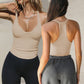 Camisole de yoga et d'athlétisme sans manches pour femmes
