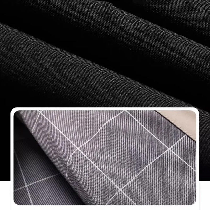 Veste Décontractée à Fermeture Éclair pour Hommes d'Âge Moyen