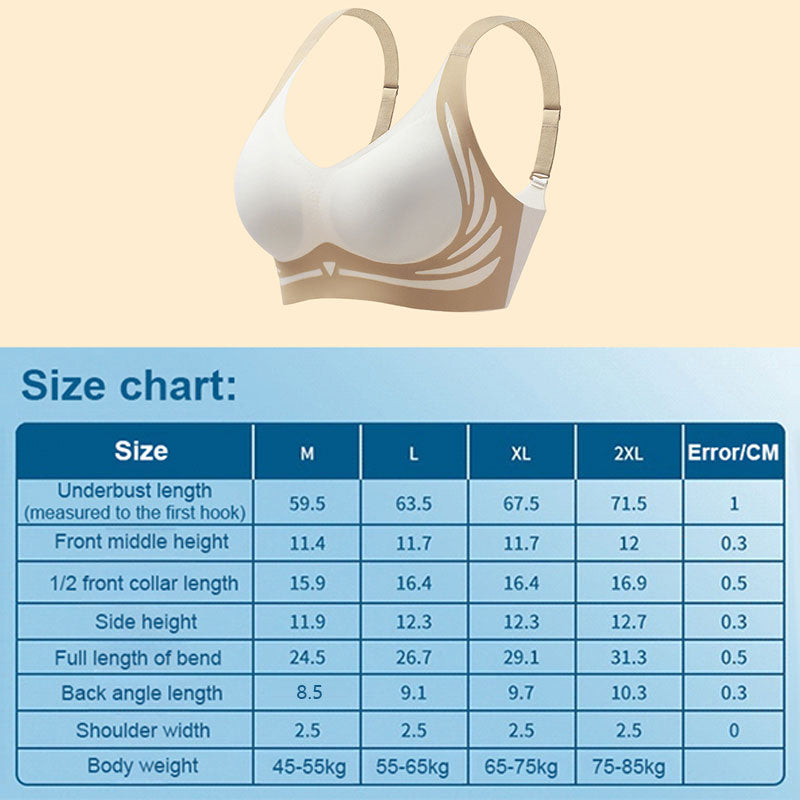 🔥Soutien-gorge push-up sans armature anti-relâchement et liftant