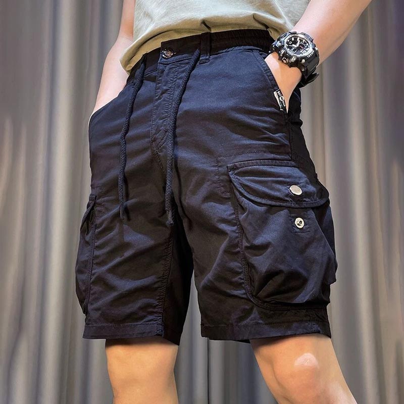 Short cargo décontracté pour homme, idéal pour la randonnée en plein air