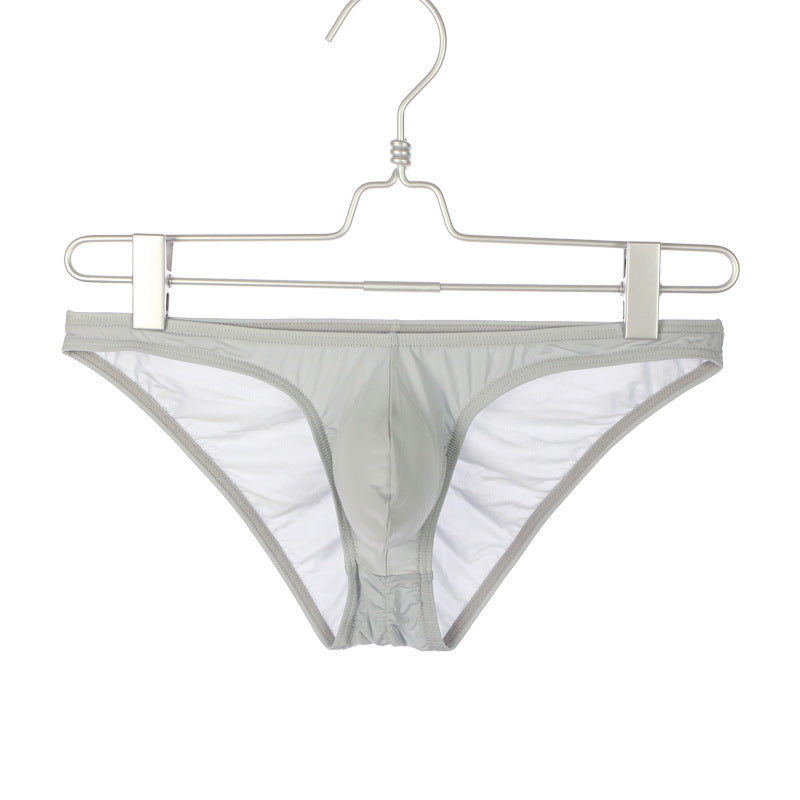 Culotte respirante en soie glacée hautement extensible pour hommes avec coupe basse🔥🔥Achetez-en 5, obtenez-en 2 gratuites