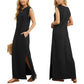 👗 60% DE RÉDUCTION ! ✨ Robe longue ample avec fente – Sans plis, Tissu fluide & Silhouette élégante 💃