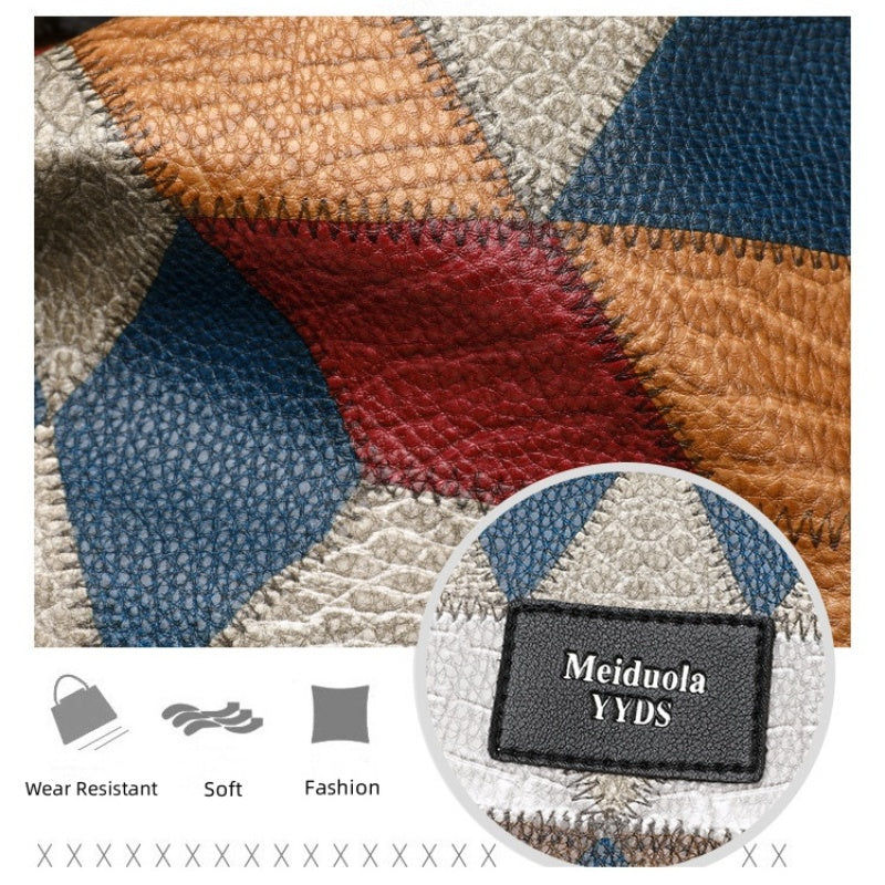 ✨ Sac Fourre-Tout Femme en Patchwork – Style Original, Élégant & Spacieux