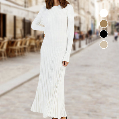 💕 Élégantes et confortables🌸Robes longues tricotées élégantes pour femmes