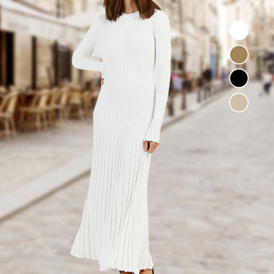 💕 Élégantes et confortables🌸Robes longues tricotées élégantes pour femmes